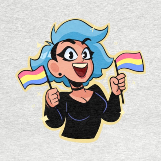 PeachFuzz Pansexual Pride by PeachFuzz Comics Store